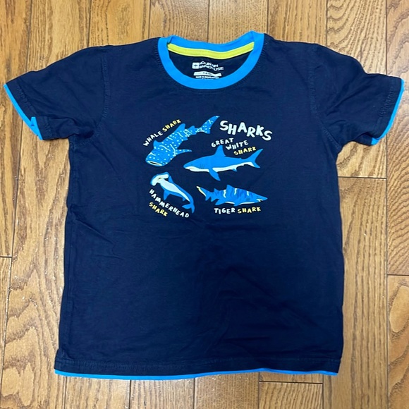 Mountain Warehouse Other - Mountain Warehouse Blue Shark T-shirt size 7-8